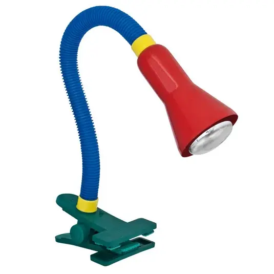 Azonnali szállítás Színes asztali lámpa Couleur bilincses talppal