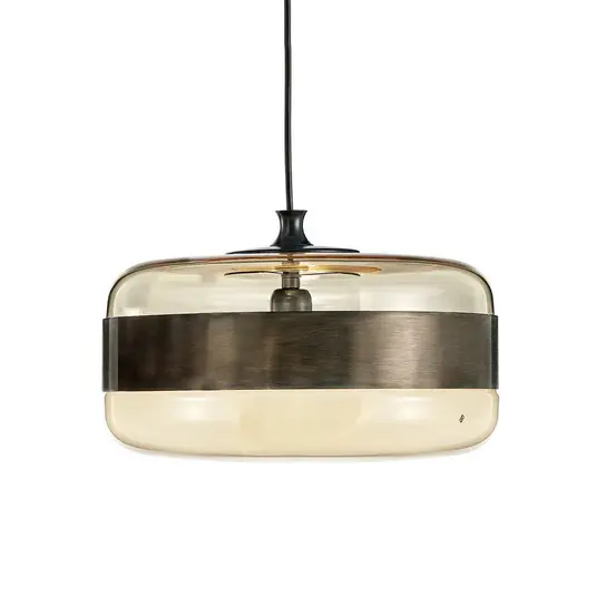 Üveg függő lámpa Futura bronz, 40 cm Csak ma