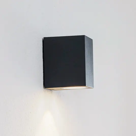Lucande LED kültéri fali világítás Tavi, antracit, 9,5 cm, IP54 Alacsony ár
