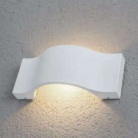 LED kültéri fali lámpa Jace, fehér Olcsóbb