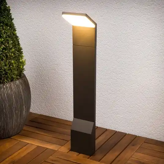 Vedd meg most Lucande LED-es útvilágítás Nevio, 60 cm, antracit, fém