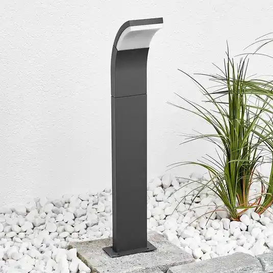 Lucande Timm LED ösvény lámpa, 60 cm, antracit, fém, IP54 Exkluzív ajánlat