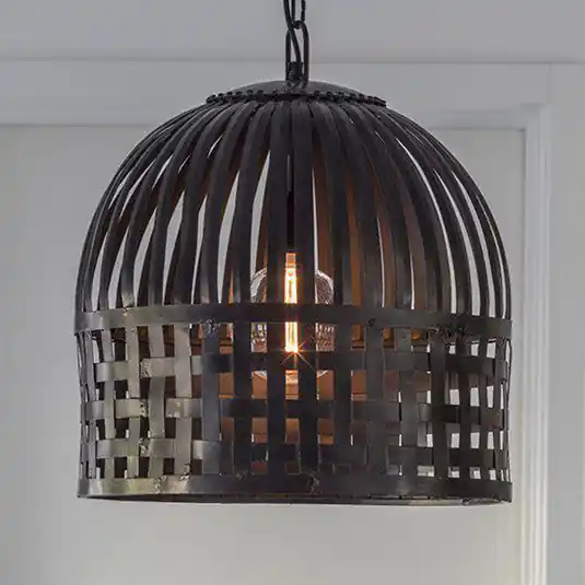 Utolsó esély PR Home Sheffield függőlámpa fekete színben, Ø 46 cm