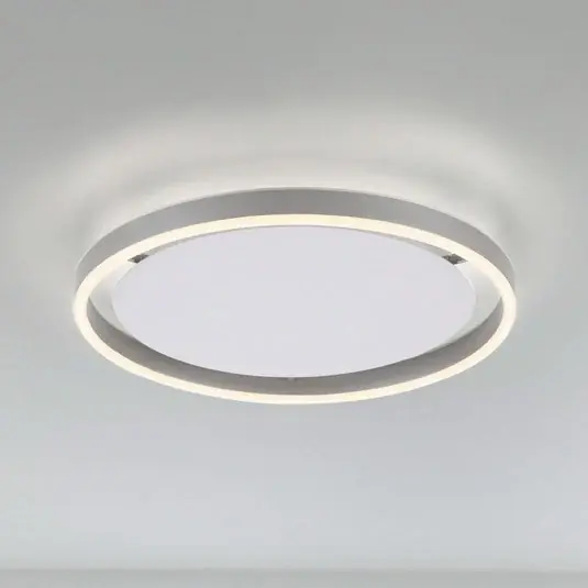 Prémium Ritus LED mennyezeti világítás, Ø 39,3 cm, alumínium, dimmelhető