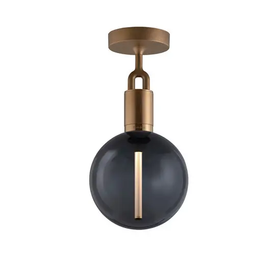 Bestseller Buster + Punch Villás sárgaréz/üveg füstölt Ø 20cm