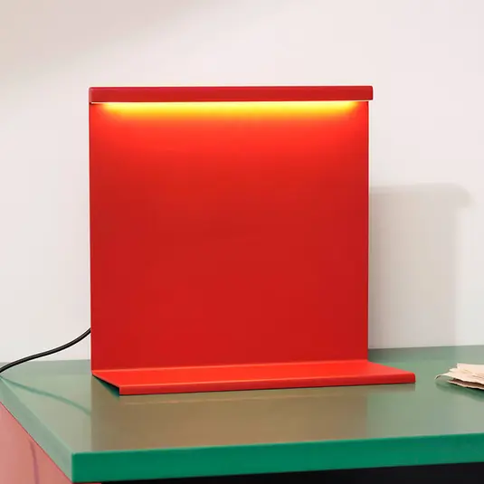 Legjobb ár HAY LBM LED asztali lámpa dimmer paradicsomvörös