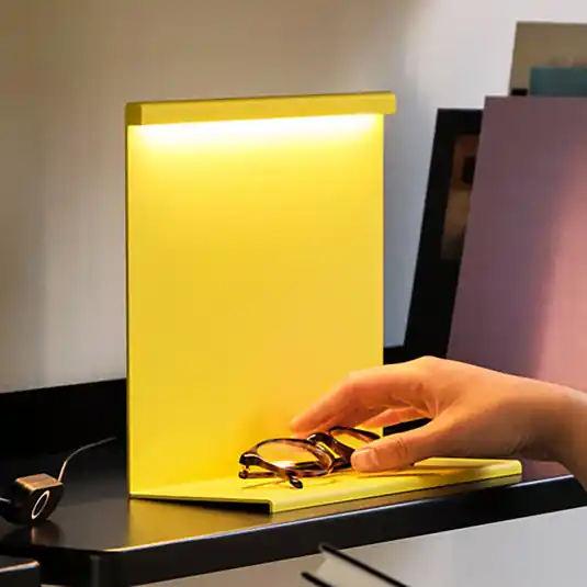 HAY LBM LED asztali lámpa dimmer titánium sárga Újdonság