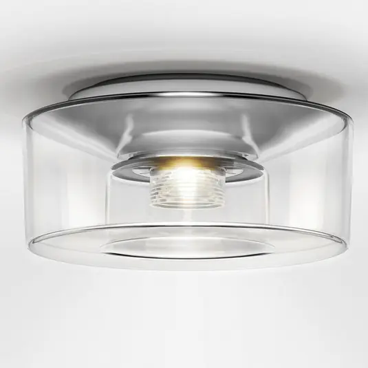 Olcsóbb serien.lighting Göndör M mennyezet 2,700K tiszta üveg