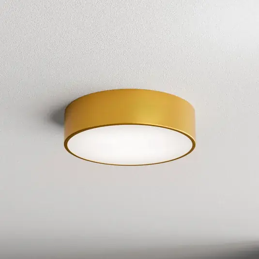 Cleo mennyezeti lámpa, Ø 30 cm, IP20, aranyszínű, fém, E27 Biztonságos vásárlás