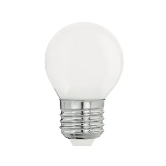 LED lámpa E27 G45 4W, meleg fehér, opálos, E27 G45 Kihagyhatatlan ajánlat