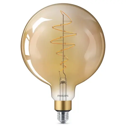 Szuper ajánlat Philips E27 Giant LED gömblámpa 7W arany dimm.