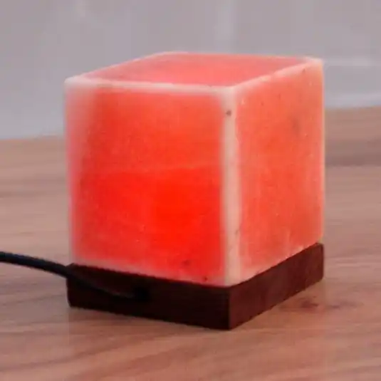 Kubus asztali lámpa USB csatlakozóval Prémium