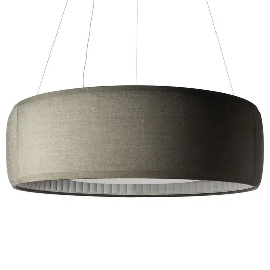 Luceplan Silenzio LED függőfény szürke Ø 150cm Szezonális akció