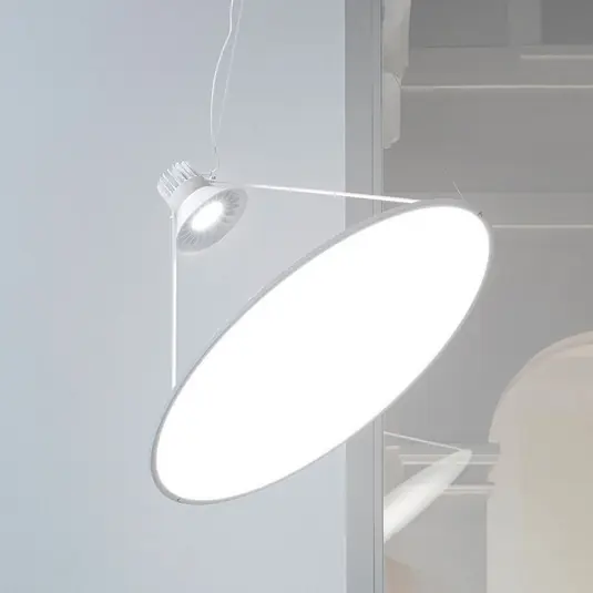 Luceplan Amisol LED függőlámpa Ø 75cm opál fehér Különleges ajánlat