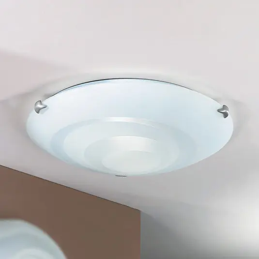 Ada mennyezeti lámpa üvegből, Ø 40 cm Kiárusítás
