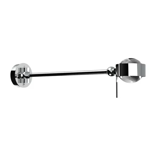 Puk Mini Hotel LED, 30cm, átlátszó lencsék, krómozott Outlet