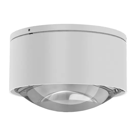 Végkiárusítás Puk Maxx One 2 LED-es reflektor, átlátszó lencse, matt fehér
