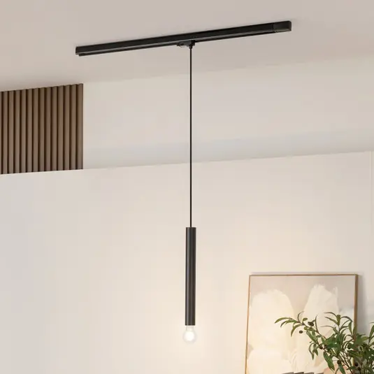 Arcchio Ejona sínes függő lámpa fekete E27 4/40cm Végkiárusítás