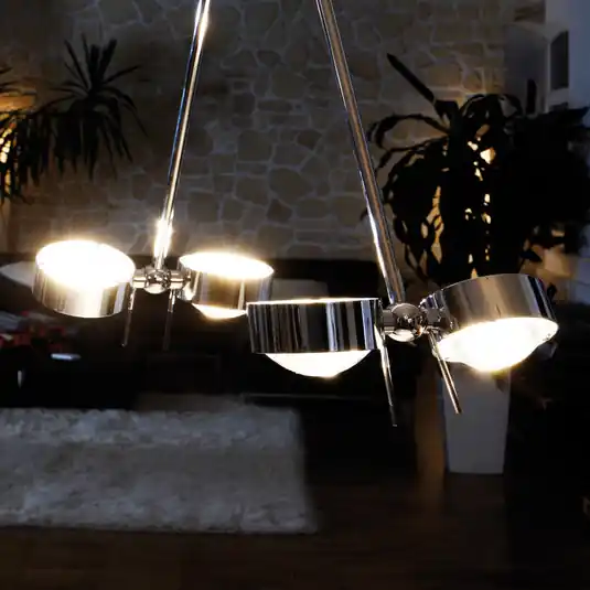 Mennyezeti lámpa PUK CEILING, 4 lámpás króm Kedvezményes ár