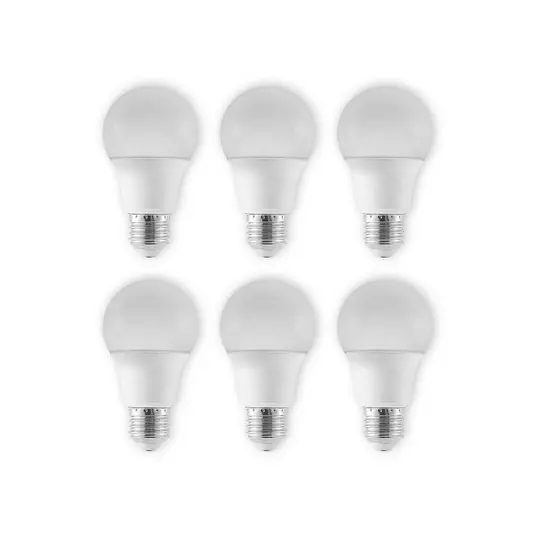 Olcsó LED izzó E27 A60 4,9 W 3000 K opál 6-os készlet