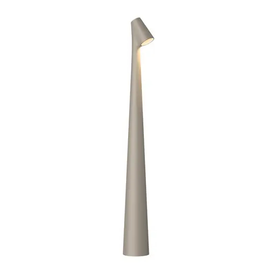 Vibia LED tölthető asztali világítás Africa, magasság 45 cm, sötétbézs Utolsó esély