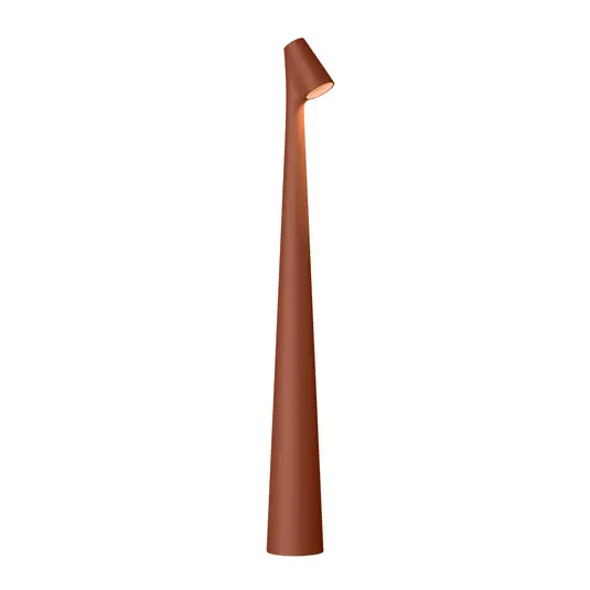 Akció Vibia LED tölthető asztali világítás Africa, magasság 45 cm, terrakotta