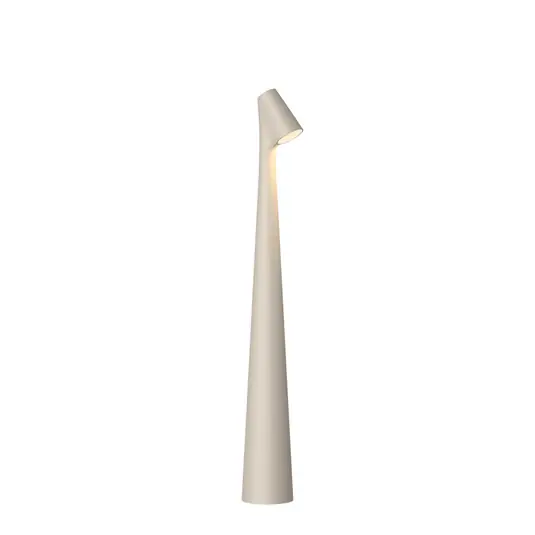 Vibia LED tölthető asztali világítás Africa, magasság 40 cm, világos bézs Nézd meg most