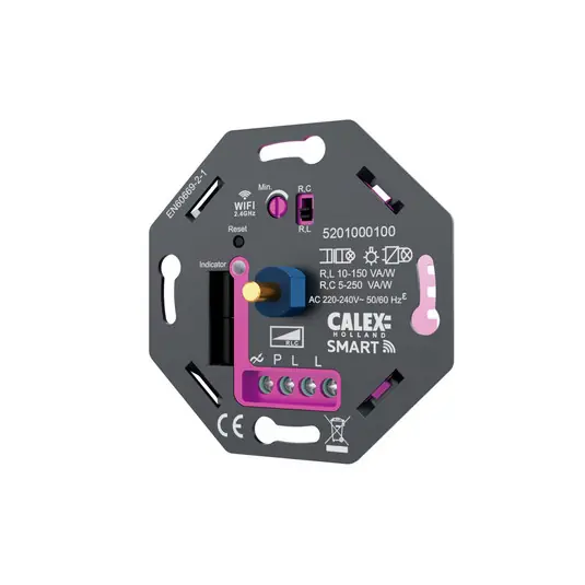 Bestseller Calex Smart LED fényerőszabályzó, süllyesztett beépítéssel