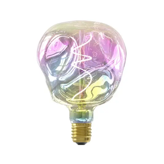 Biztonságos vásárlás Calex XXL Organic Neo LED E27 4W G125 dimm rainbow