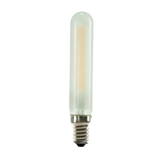 Végkiárusítás SEGULA LED izzó E14 2,5W cső matt, dimm. 2,700K
