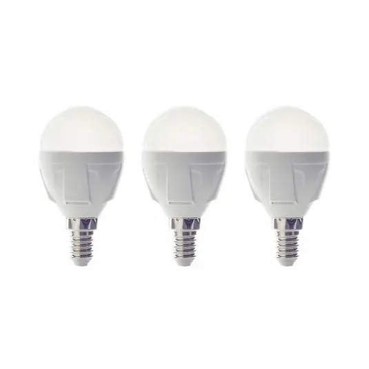 Árengedmény Lindby LED cseppes lámpa, E14, 4,9W, 3000 K, 470 lm, 3 darabos szett