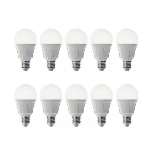 Lindby LED izzó, E27, 11 W, opál, 3,000 K, 10 darabos készlet Akciós ár