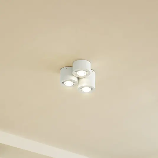Ne maradj le Lindby Downlight Jyla, 3 izzós, matt fehér, GX53
