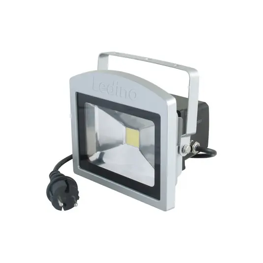 Csak ma LED-es újratölthető reflektor Benrath 20NB, vészvilágítás, 19 cm magas