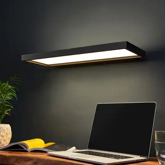 LED irodai fali világítás Rick, fekete, fehér Csak ma