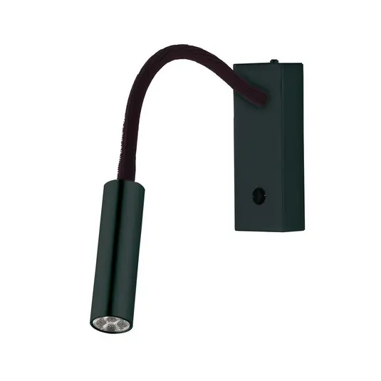 LED fali lámpa Rocco, fekete matt Flexarm fekete Legjobb ár
