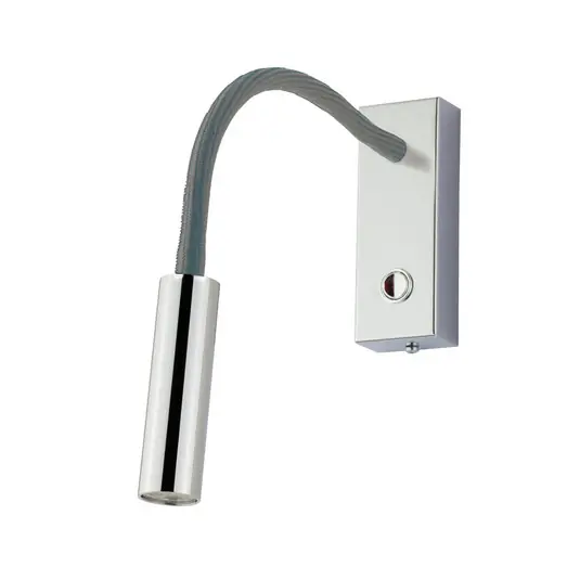 LED fali lámpa Rocco, króm Flexarm szürke Ne maradj le