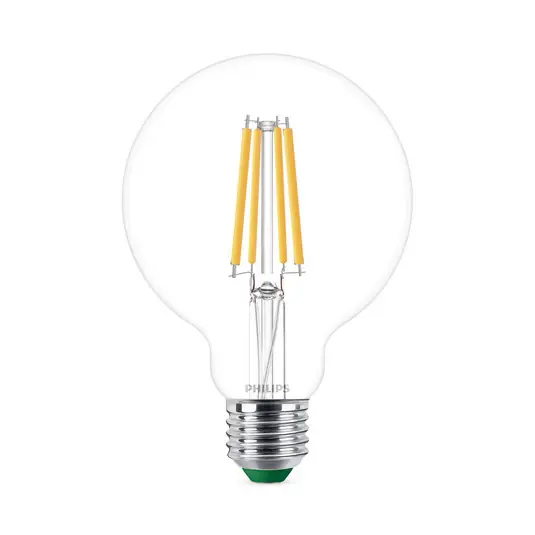 Expressz kézbesítés Philips E27 LED izzó globe G95 4W 840lm 827