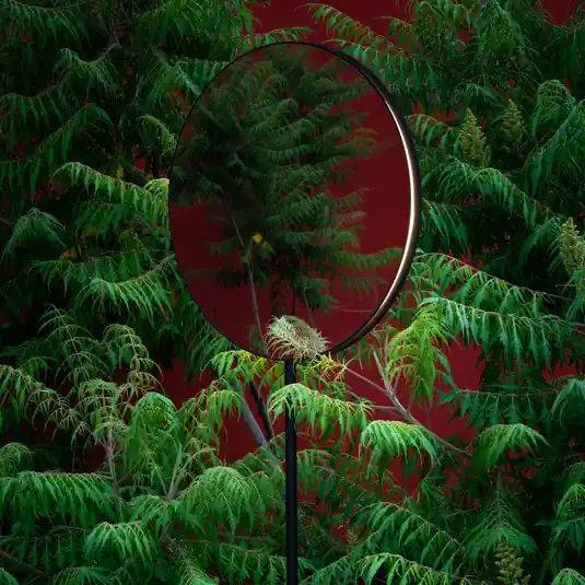 Biztonságos vásárlás Artemide Se eS LED állótükör fekete magasság 180cm