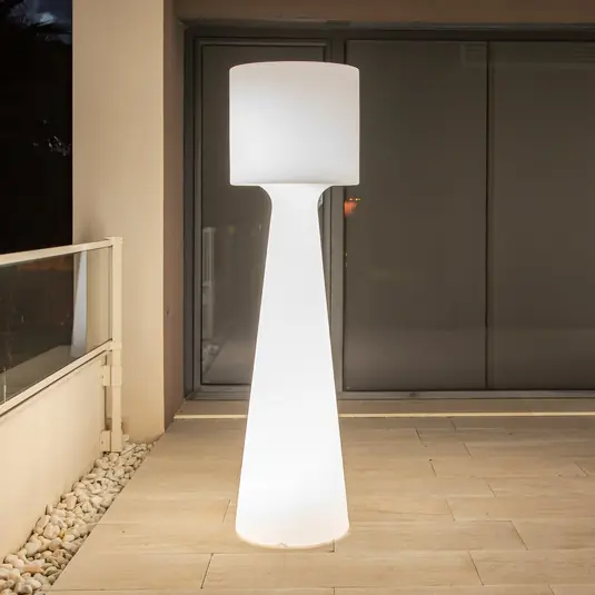 Csak ma Newgarden Grace LED-es állólámpa IP65 fehér, 140 cm