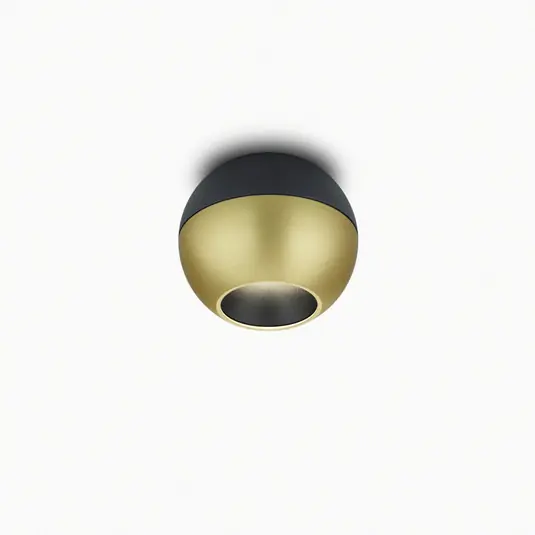 Helestra Eto LED mennyezeti spotlámpa Ø10cm arany Különleges ajánlat