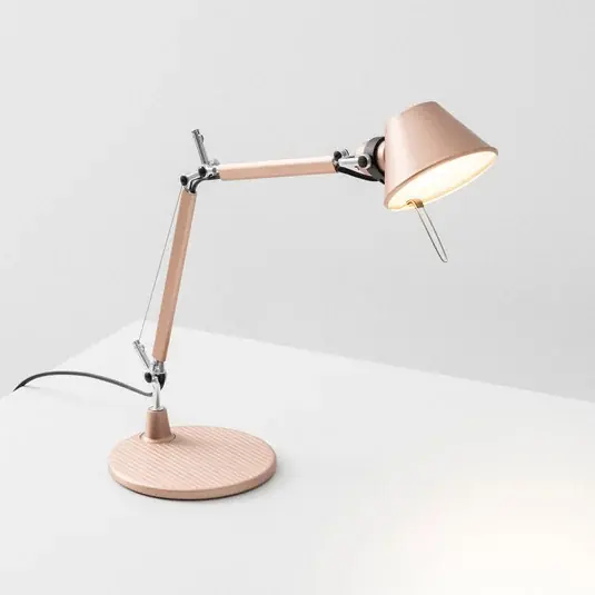 Artemide Tolomeo Micro asztali világítás, réz Utolsó esély