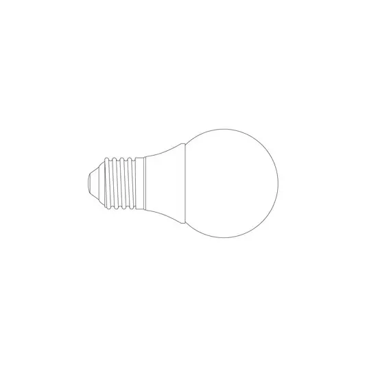 LED izzó, világos, E27, 3 W, 250 lm, 2,700 K Népszerű