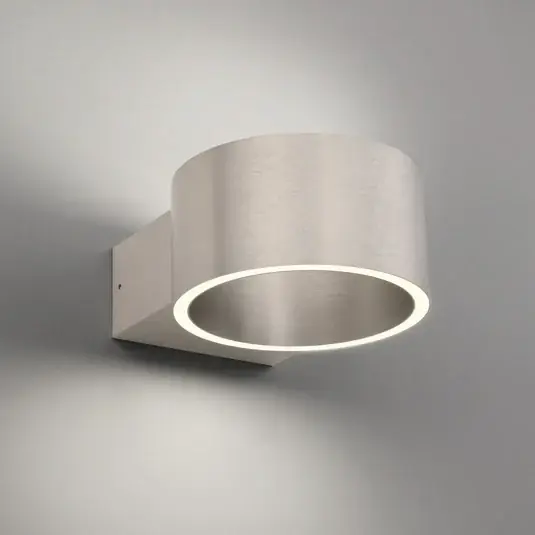 PURE LED fali lámpa Clipse, alumínium, alumínium, Ø 15 cm Outlet