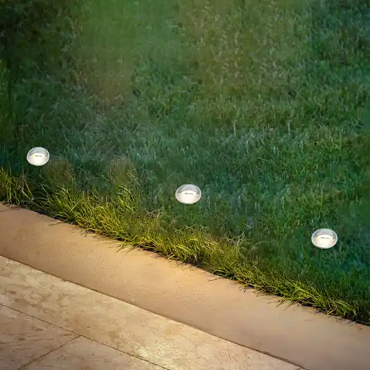 Árengedmény 3923034 típusú LED süllyesztett spotlámpa, IP65, 12 V, 3 darabos kiegészítő, Ø