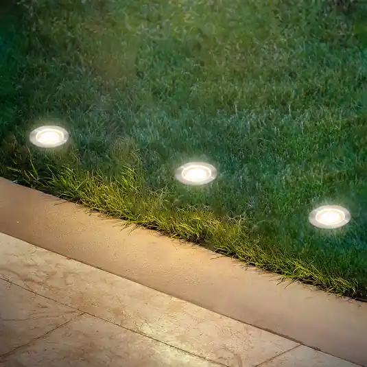 3912032 LED süllyesztett spotlámpa, IP67, 12 V, 3 darabos kezdőcsomag, Ø3 cm, Nézd meg most