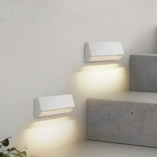 Biztonságos fizetés Lindby LED kültéri fali lámpa Appeso, szélesség 22 cm, 2 db-os szett