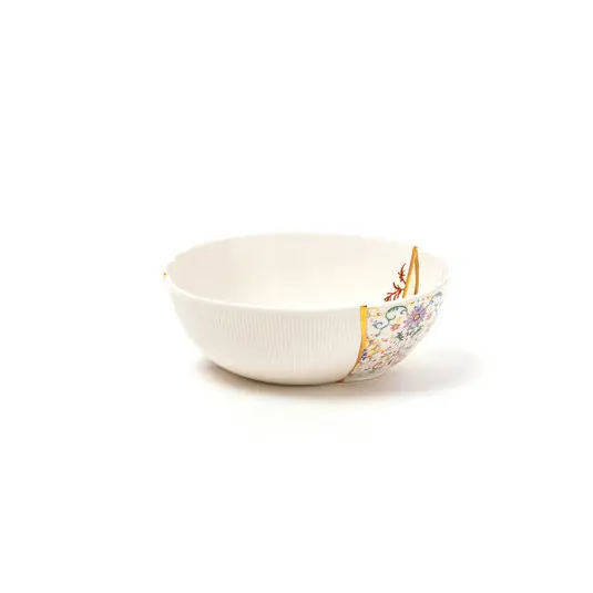 SELETTI salátás tál Kintsugi 1, színes, 300 ml, porcelán Kedvezmény