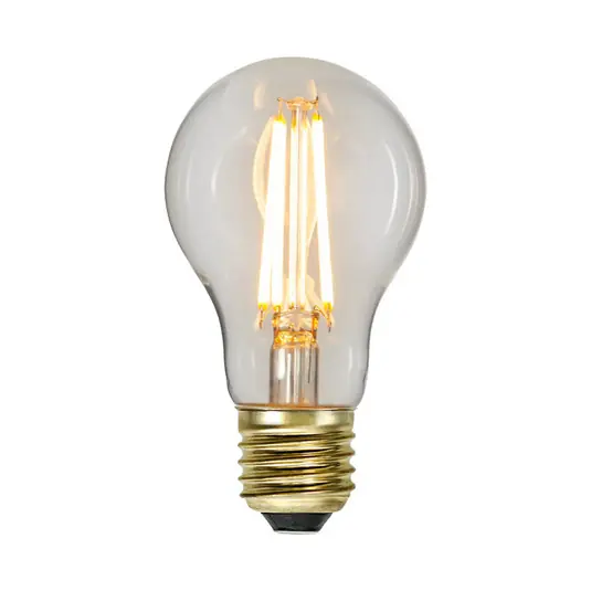 Ne maradj le LED Soft Glow Memory, E27, 6,5 W, 2100 K, dimmelhető, izzószál