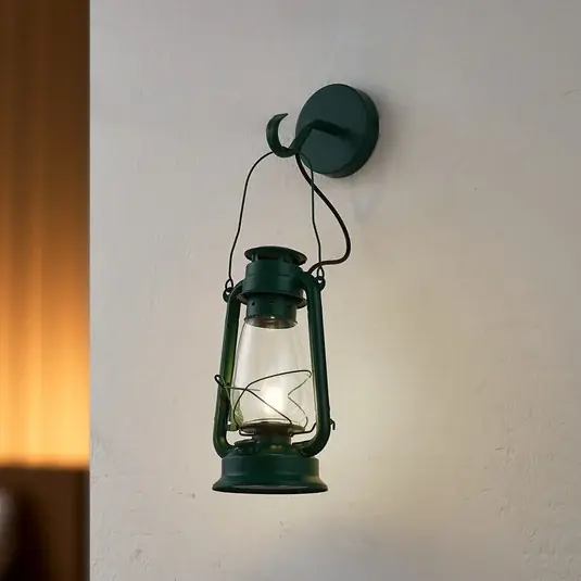Lindby fali lámpa Raisa, zöld, fém, lámpa, E14 Legkelendőbb